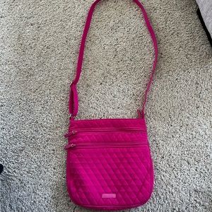 Hot pink Vera Bradley crossbody
